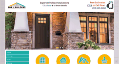 Desktop Screenshot of forubuilders.com