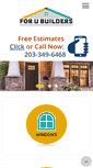 Mobile Screenshot of forubuilders.com